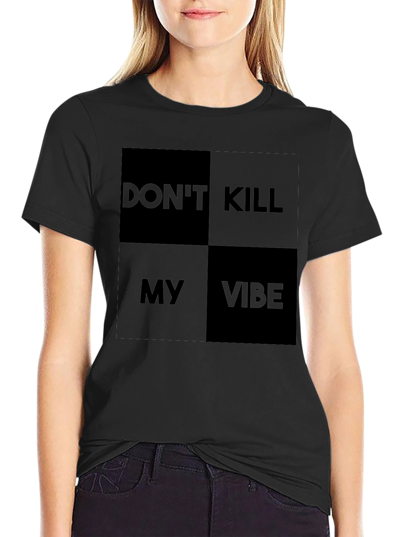 Dont Kill My Vibe Graphic Tee - Modern Style