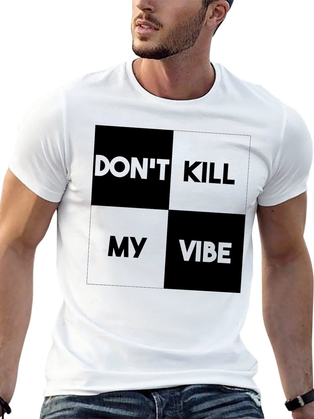 Dont Kill My Vibe Graphic Tee - Modern Style