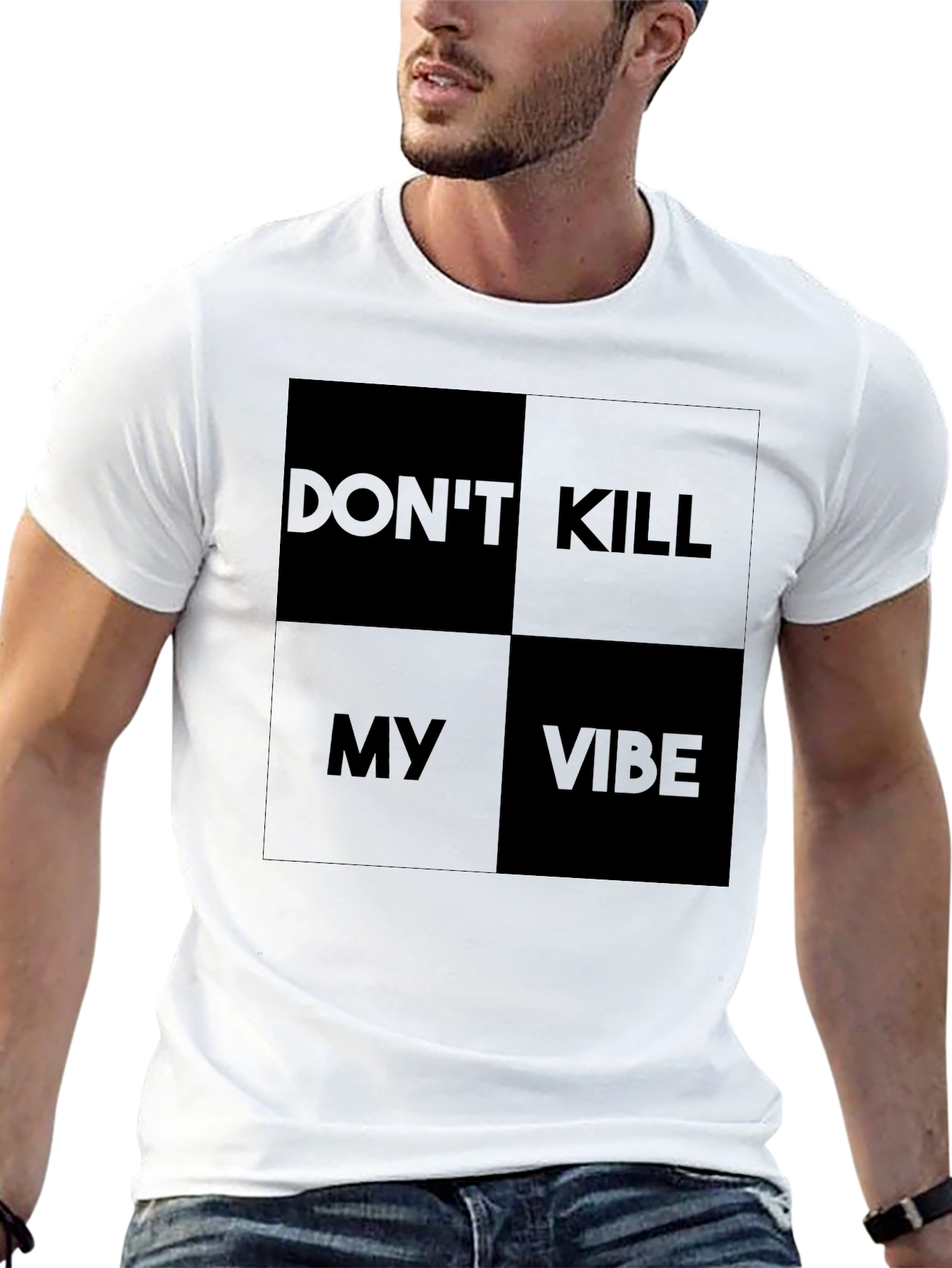 Dont Kill My Vibe Graphic Tee - Modern Style