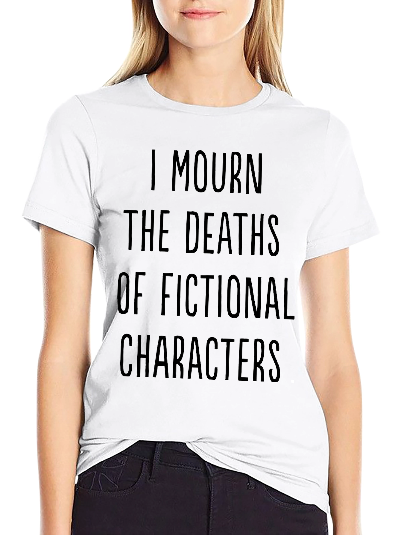 I Mourn Fictional Character Deaths T-Shirt