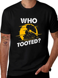 Who Tooted? Train Graphic T-Shirt