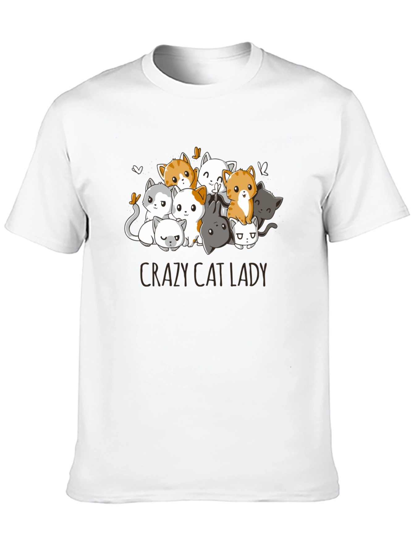 Crazy Cat Lady Graphic T-Shirt
