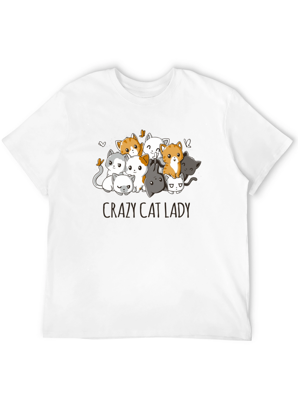 Crazy Cat Lady Graphic T-Shirt