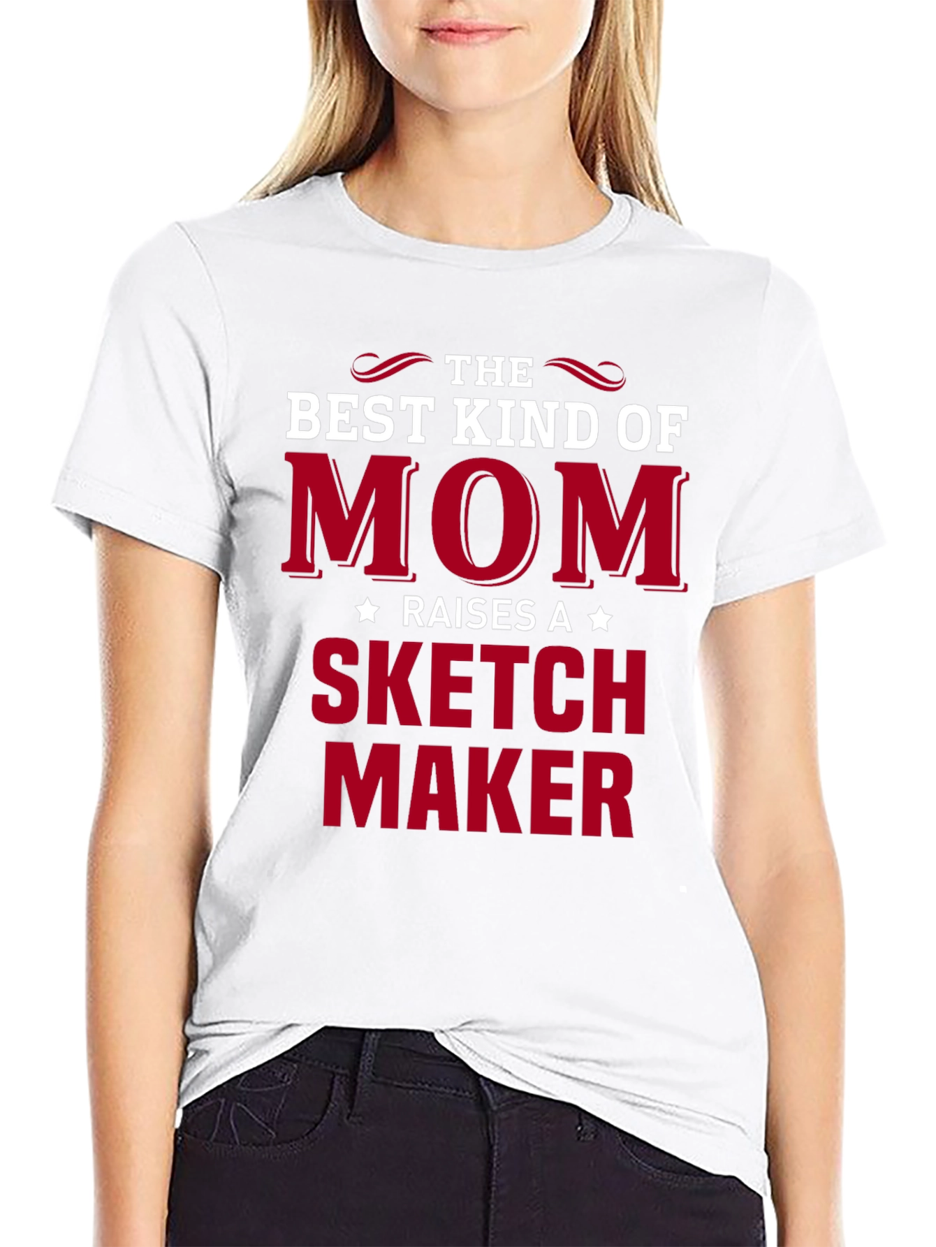 Best Kind of Mom Sketch Maker T-Shirt