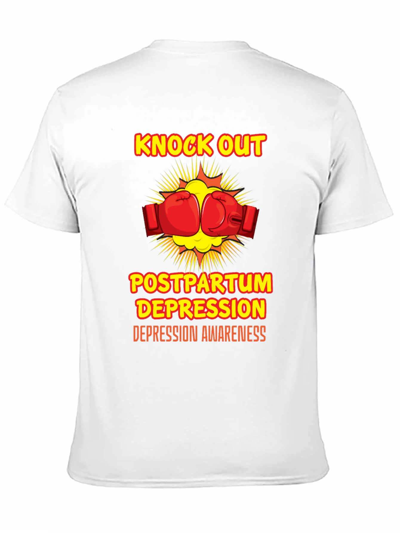 Knock Out Postpartum Depression Awareness T-Shirt