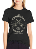 Chainsaw Massacre Graphic Tee - Urban Legend Shirt