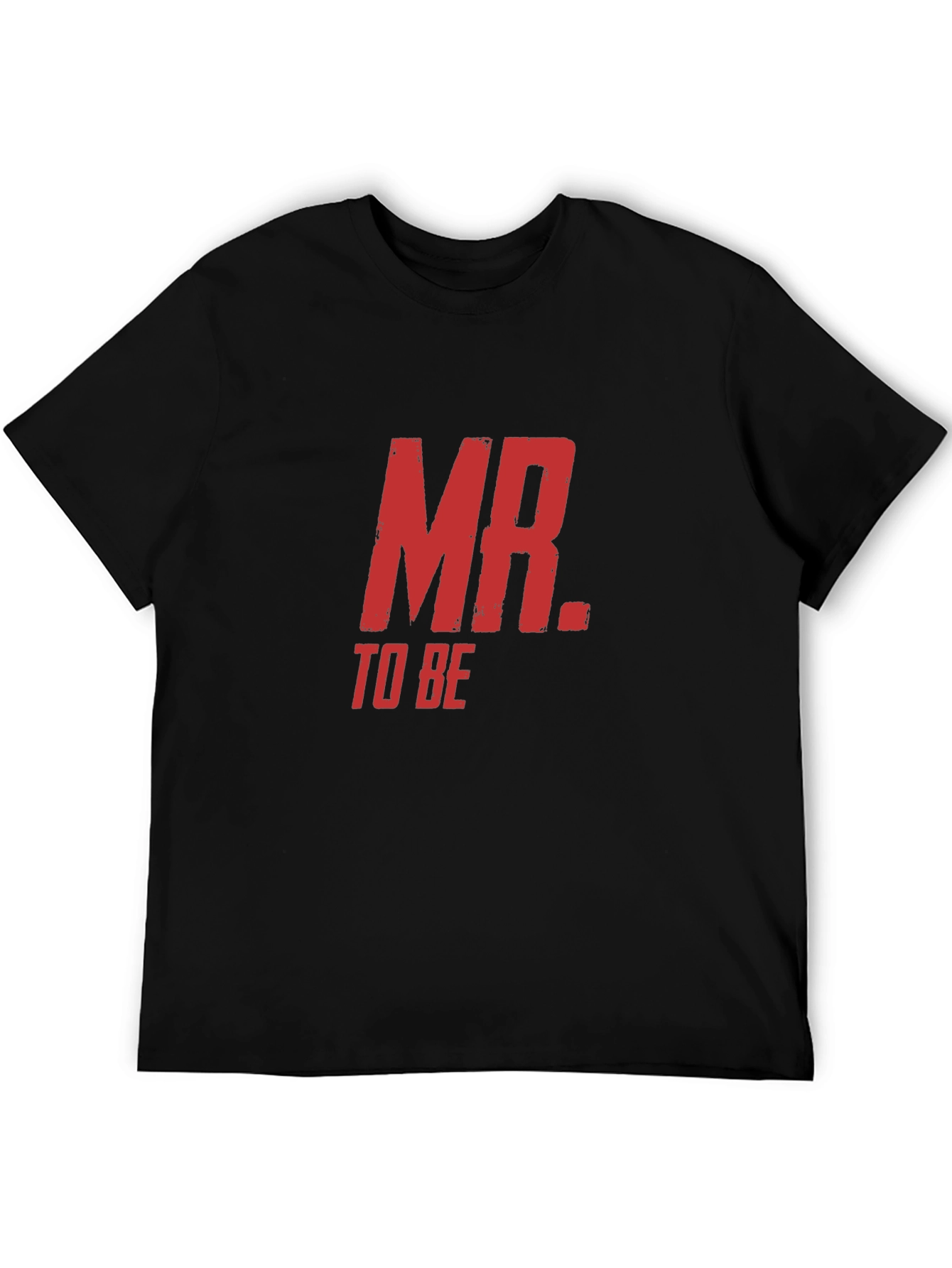 Mr. To Be Graphic Tee - Black T-Shirt