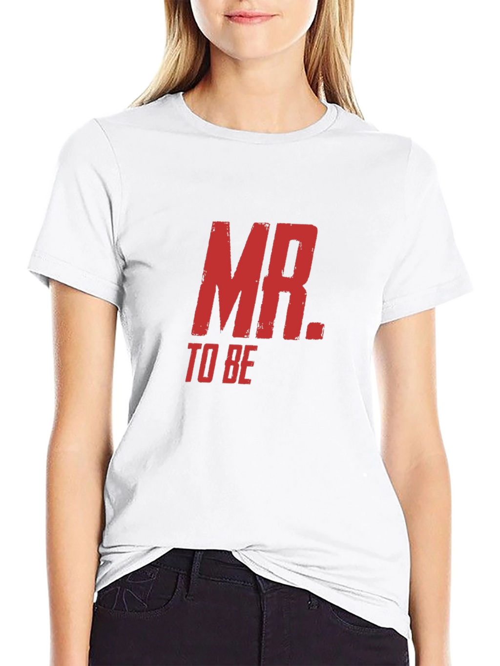 Mr. To Be Graphic Tee - Black T-Shirt