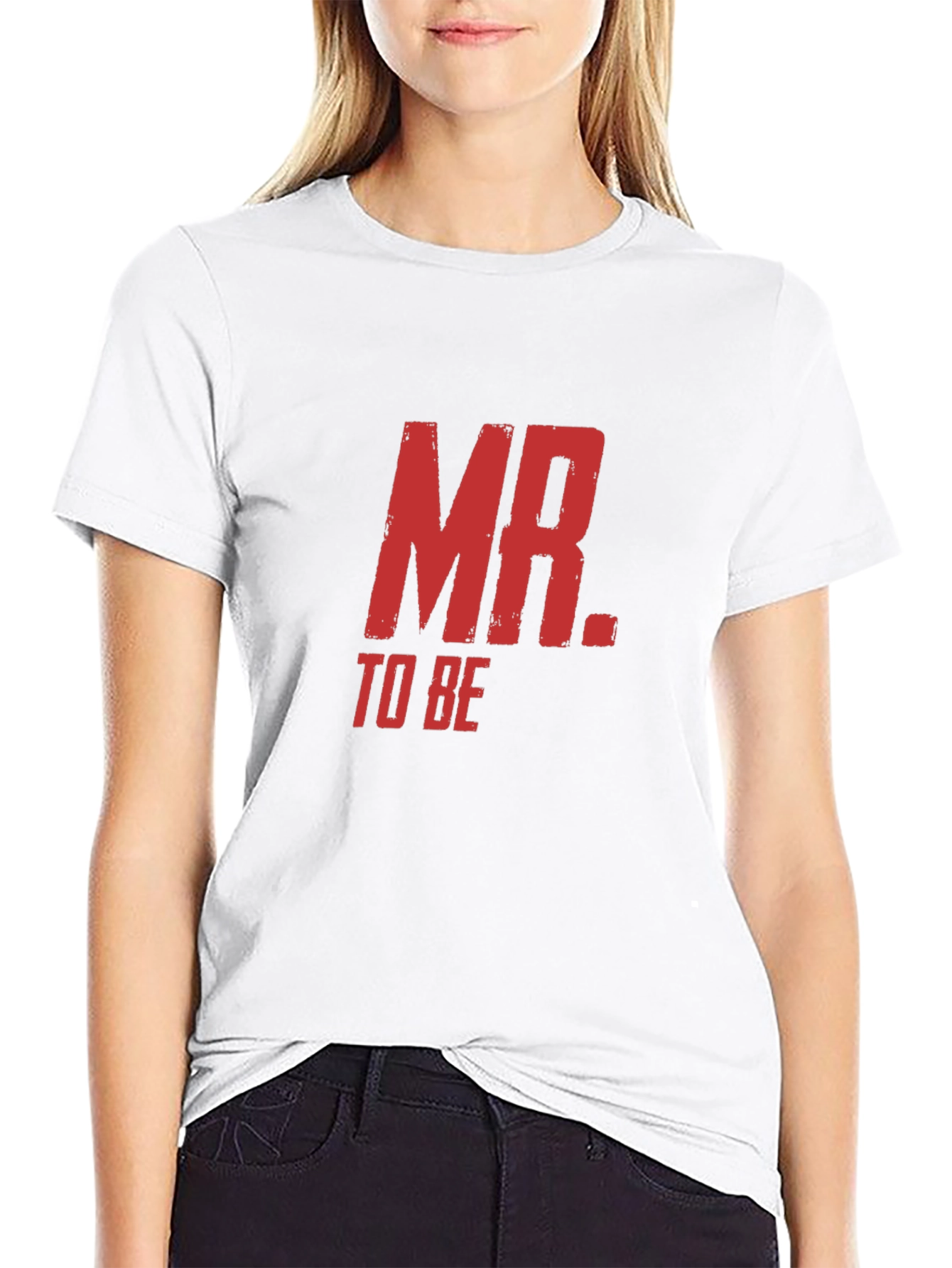 Mr. To Be Graphic Tee - Black T-Shirt
