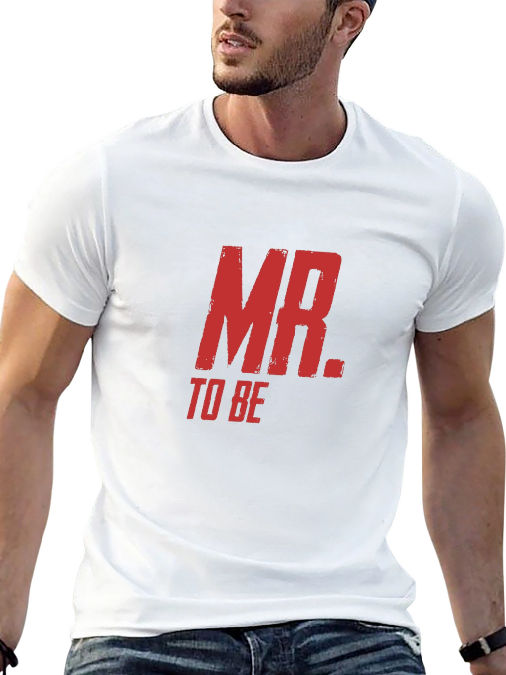 Mr. To Be Graphic Tee - Black T-Shirt
