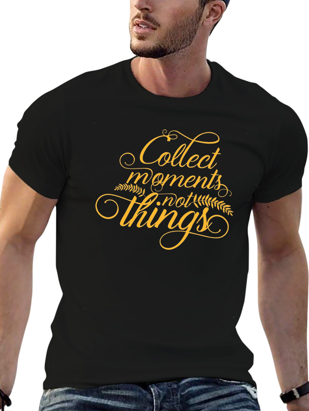 Collect Moments T-Shirt - Inspirational Graphic Tee