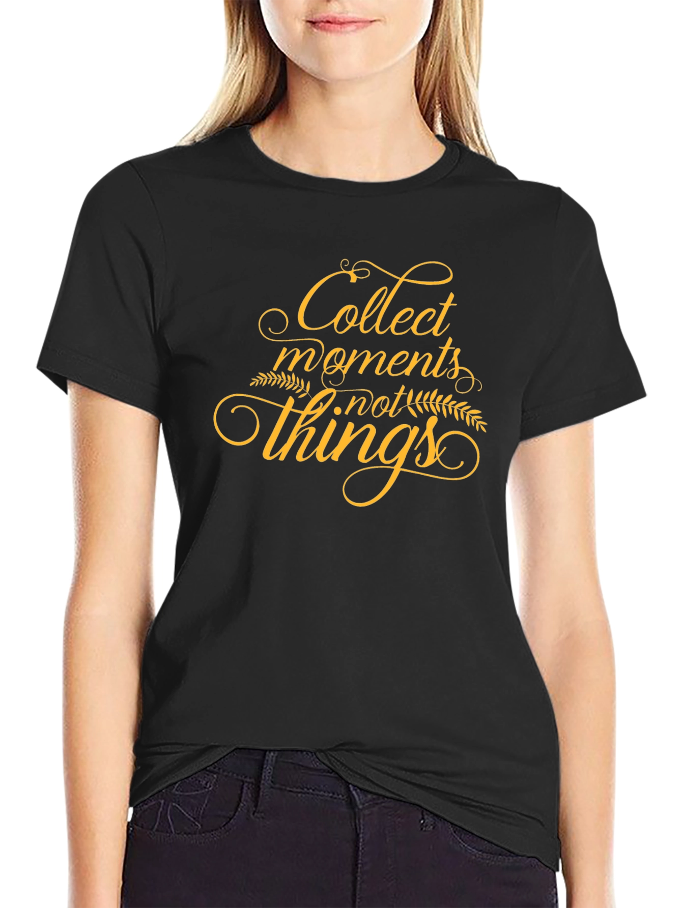 Collect Moments T-Shirt - Inspirational Graphic Tee