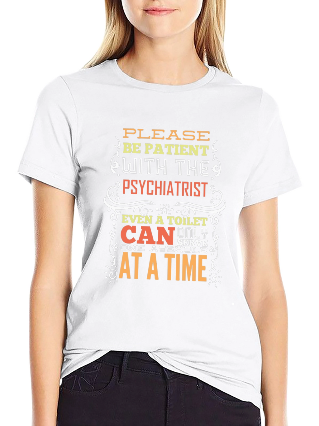 Patient Psychiatrist Novelty Graphic Tee