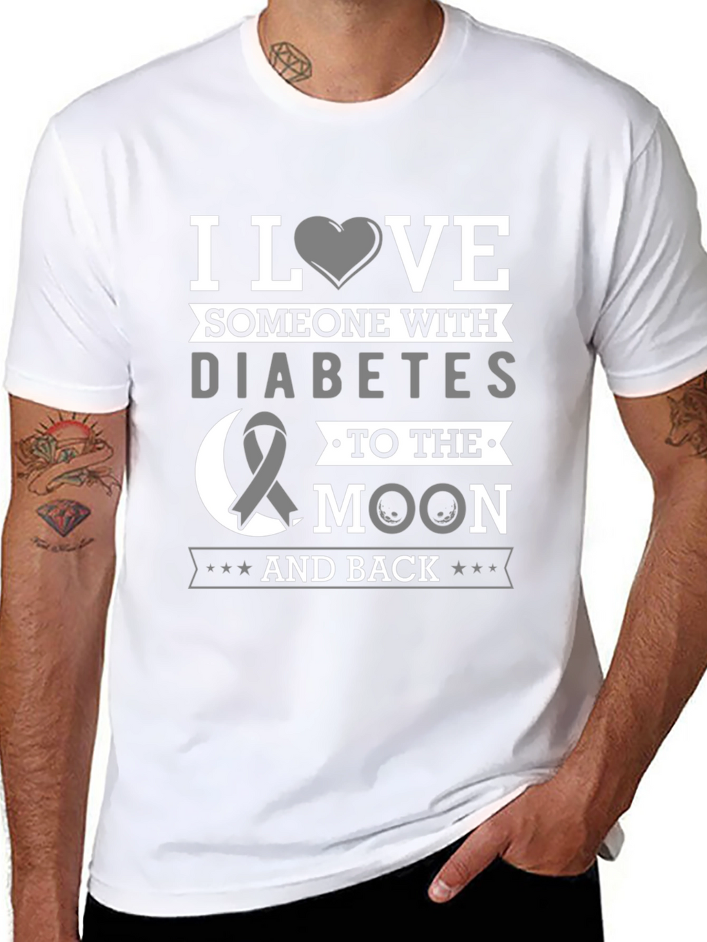 Diabetes Awareness Graphic T-Shirt