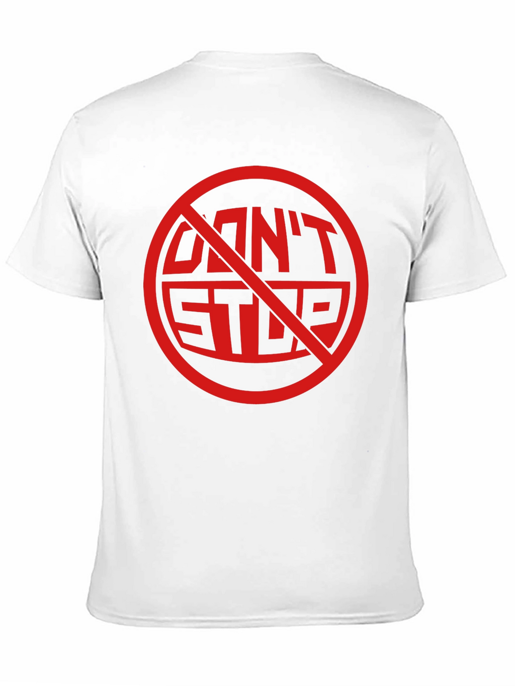 Dont Stop Black Graphic Tee Shirt
