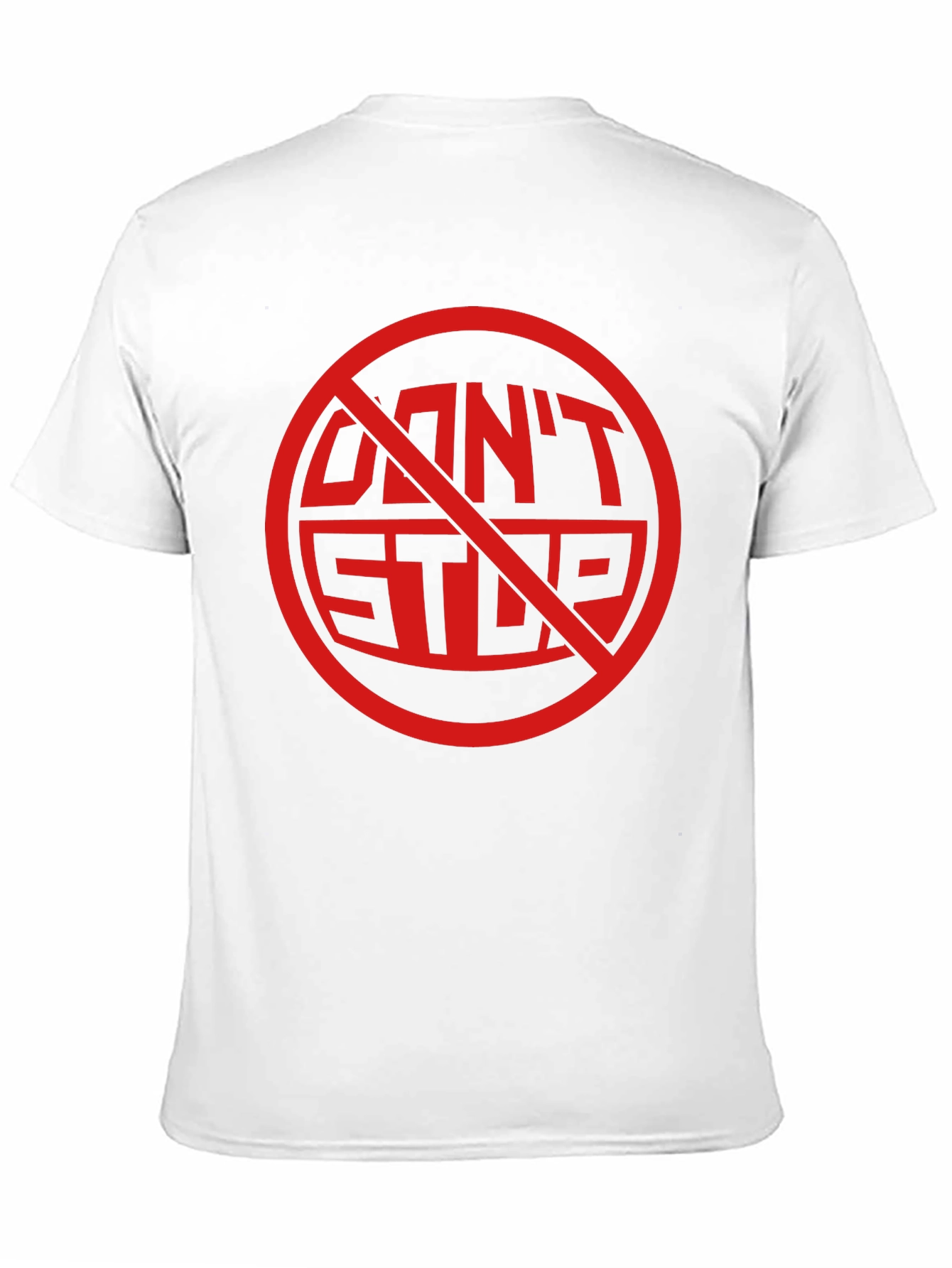 Dont Stop Black Graphic Tee Shirt
