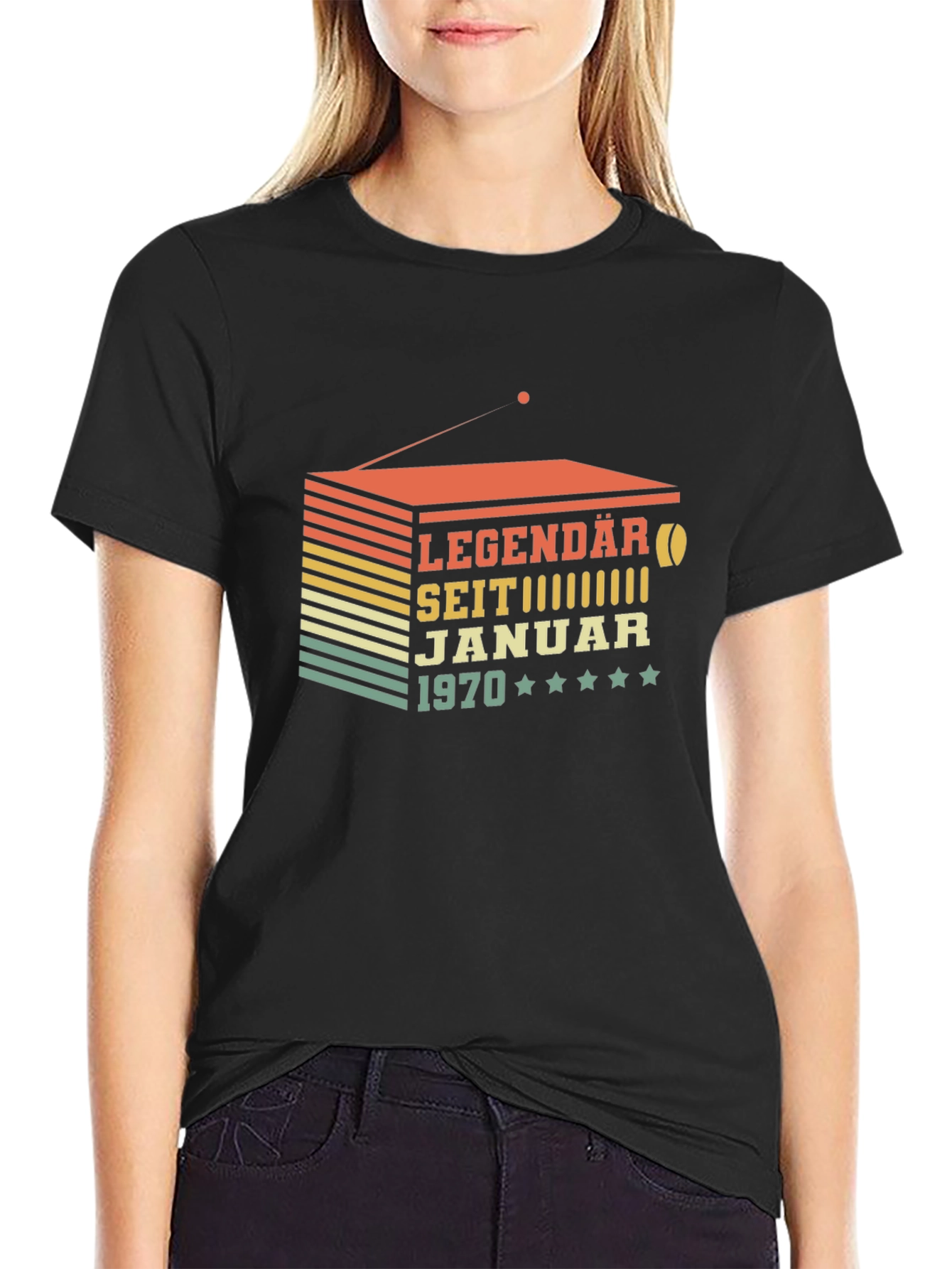Retro Legend 1970 Graphic T-Shirt