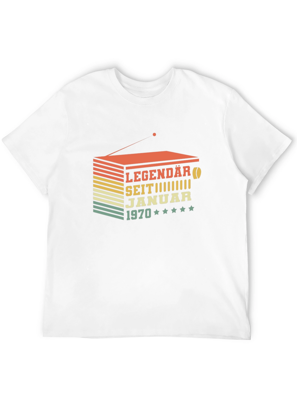 Retro Legend 1970 Graphic T-Shirt