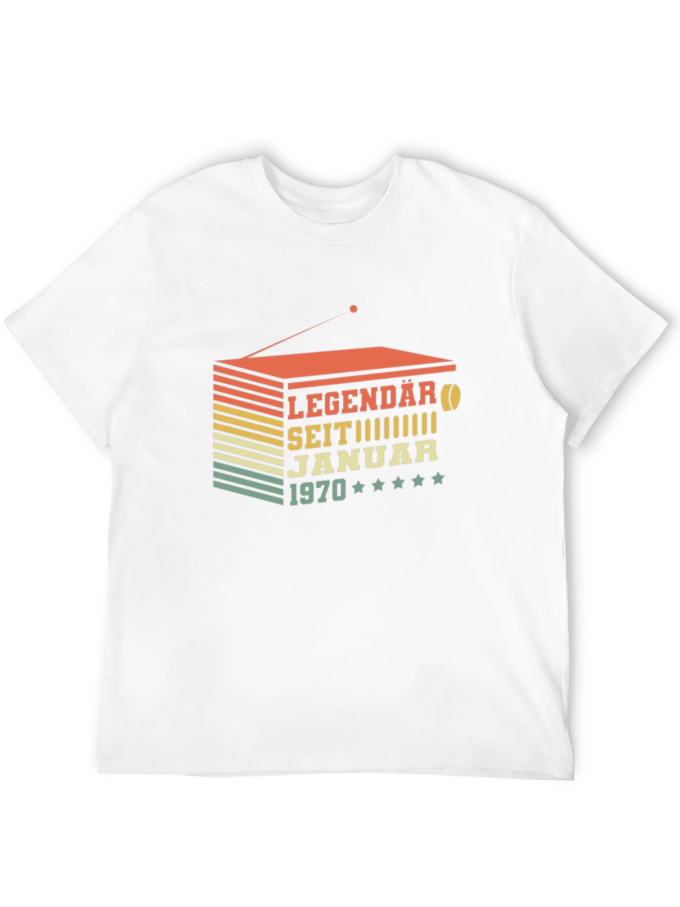 Retro Legend 1970 Graphic T-Shirt