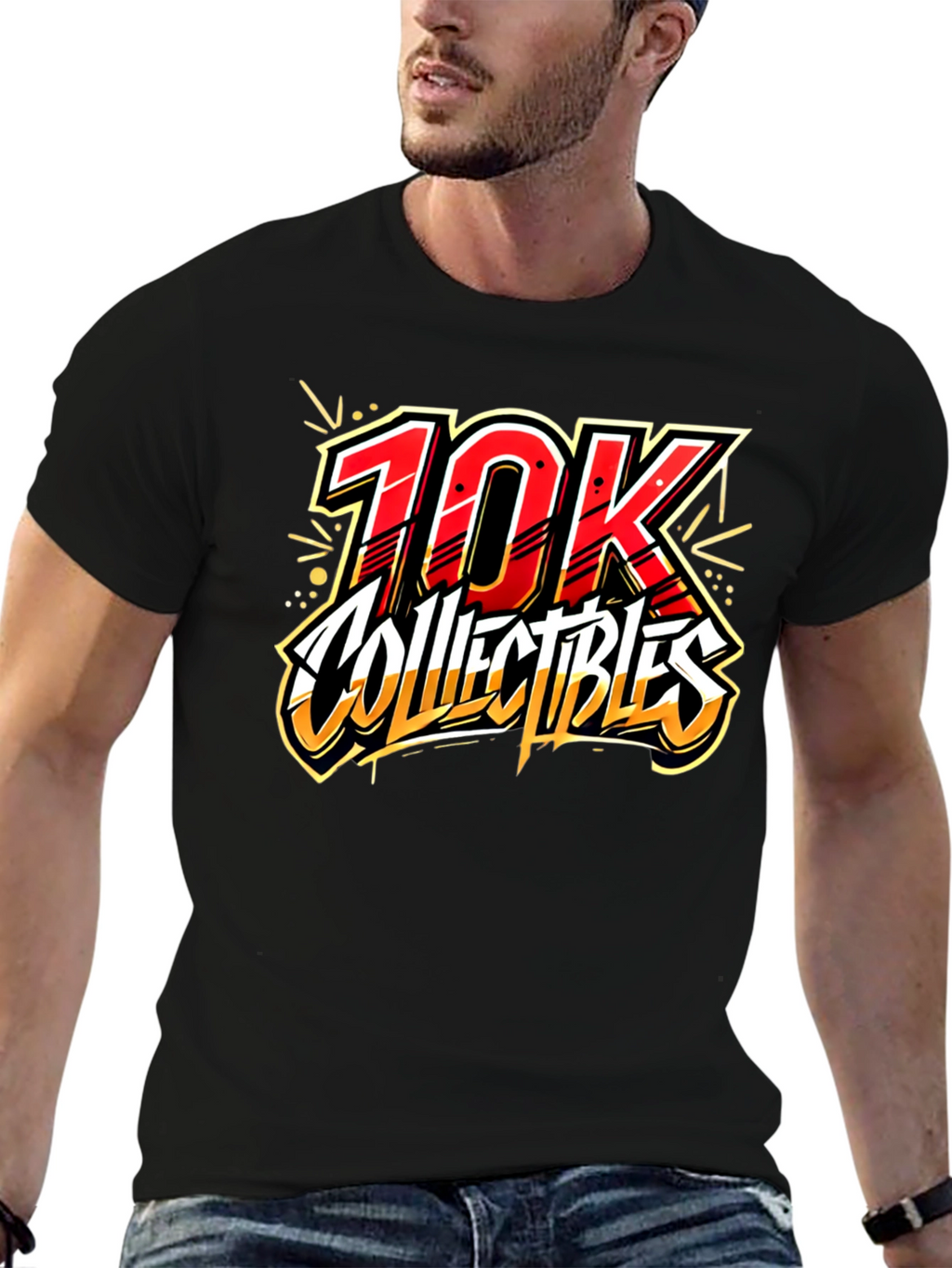 10K Collectibles Graphic Tee - Black T-Shirt