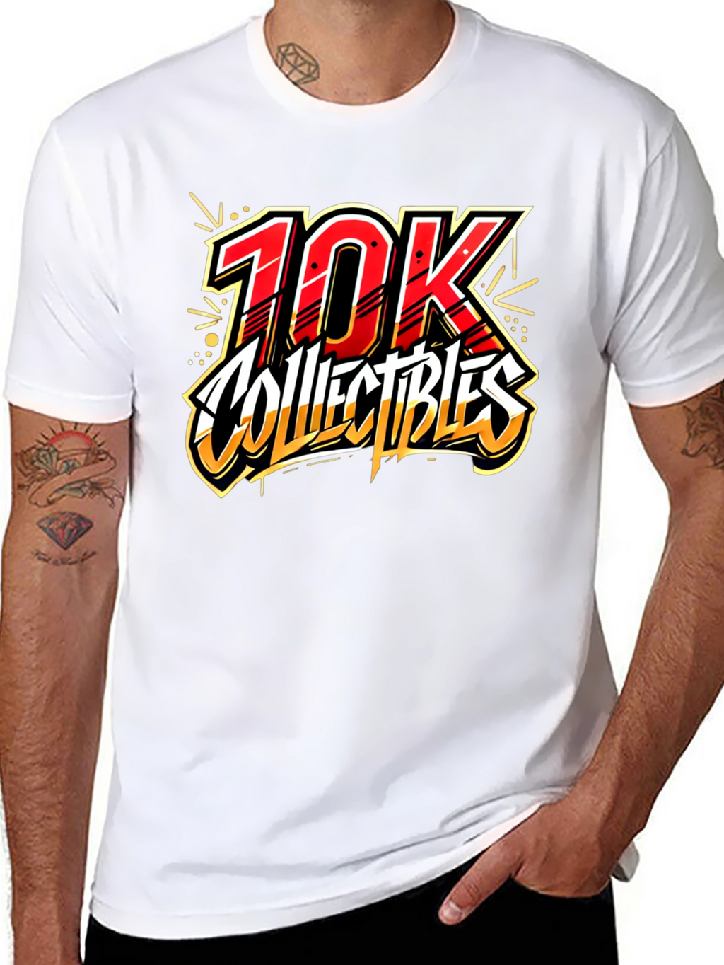 10K Collectibles Graphic Tee - Black T-Shirt