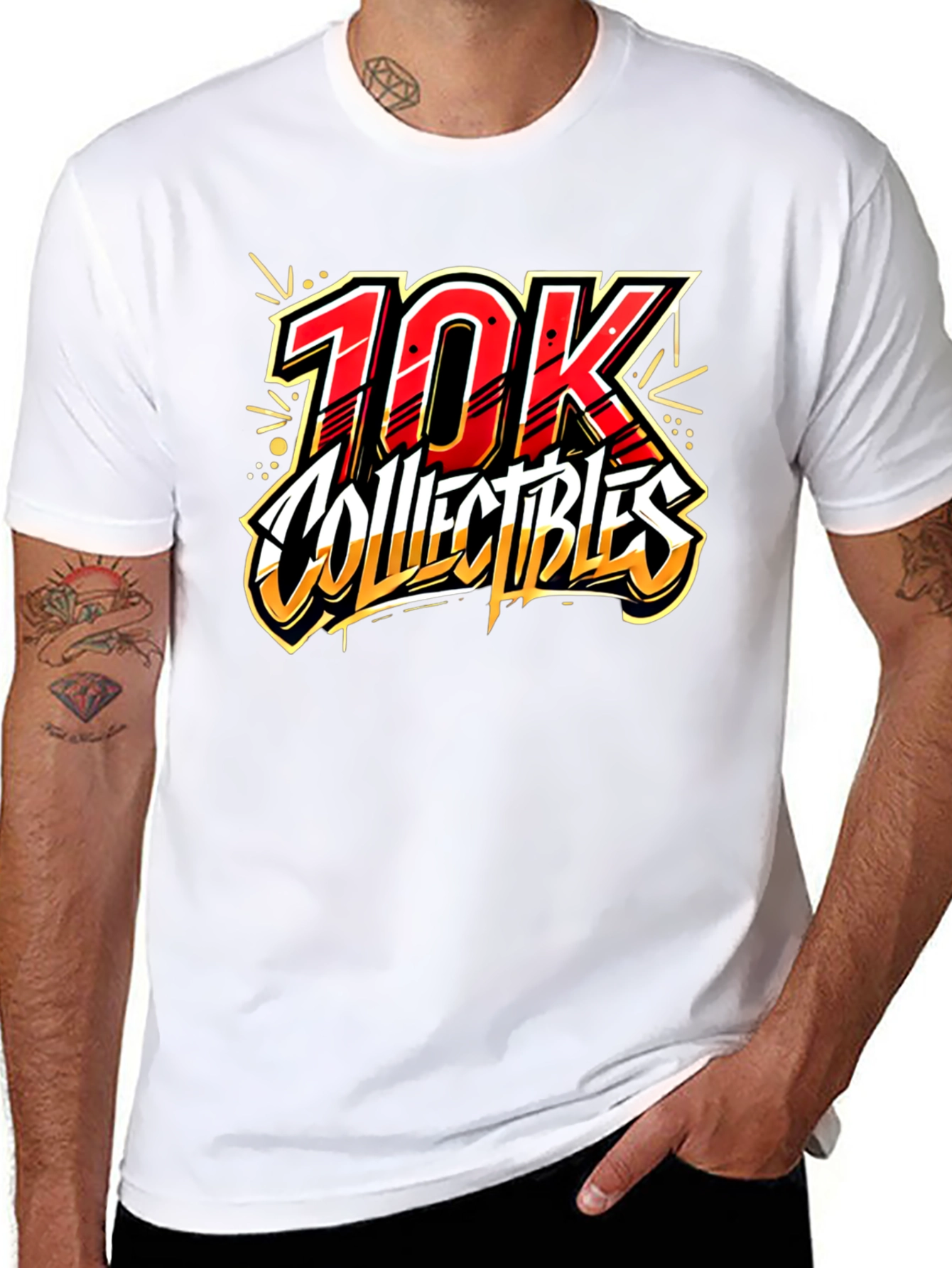 10K Collectibles Graphic Tee - Black T-Shirt