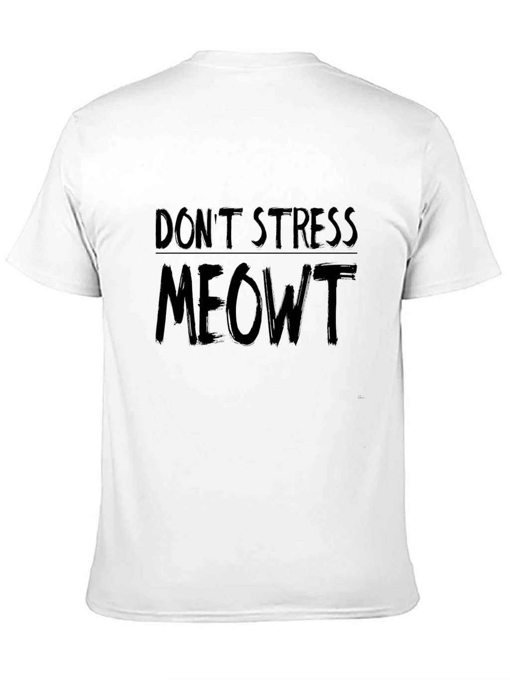 Dont Stress Meowt Graphic Tee - Relaxed Fit