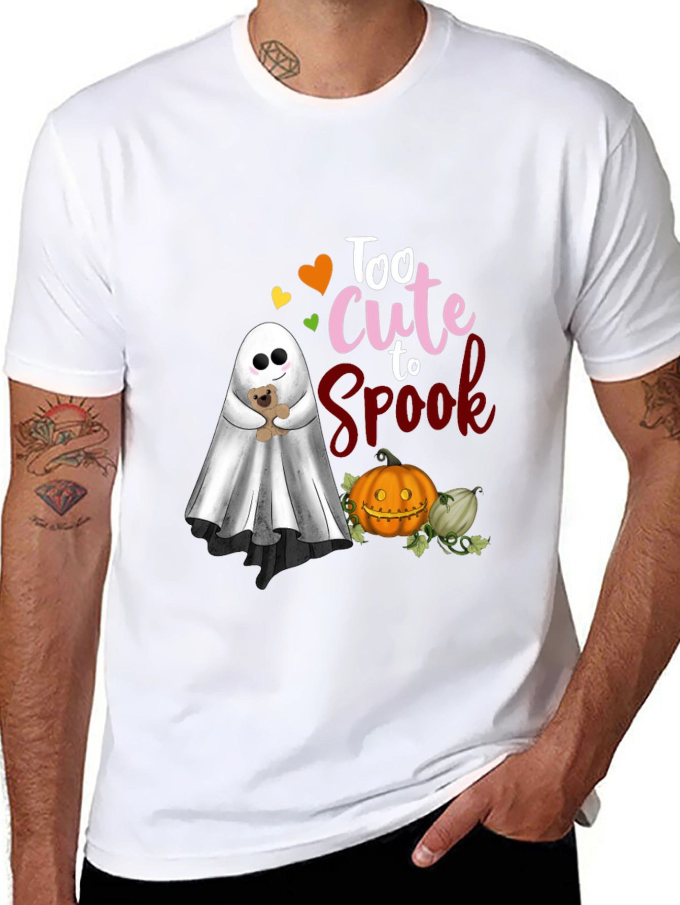 Too Cute to Spook Halloween T-Shirt