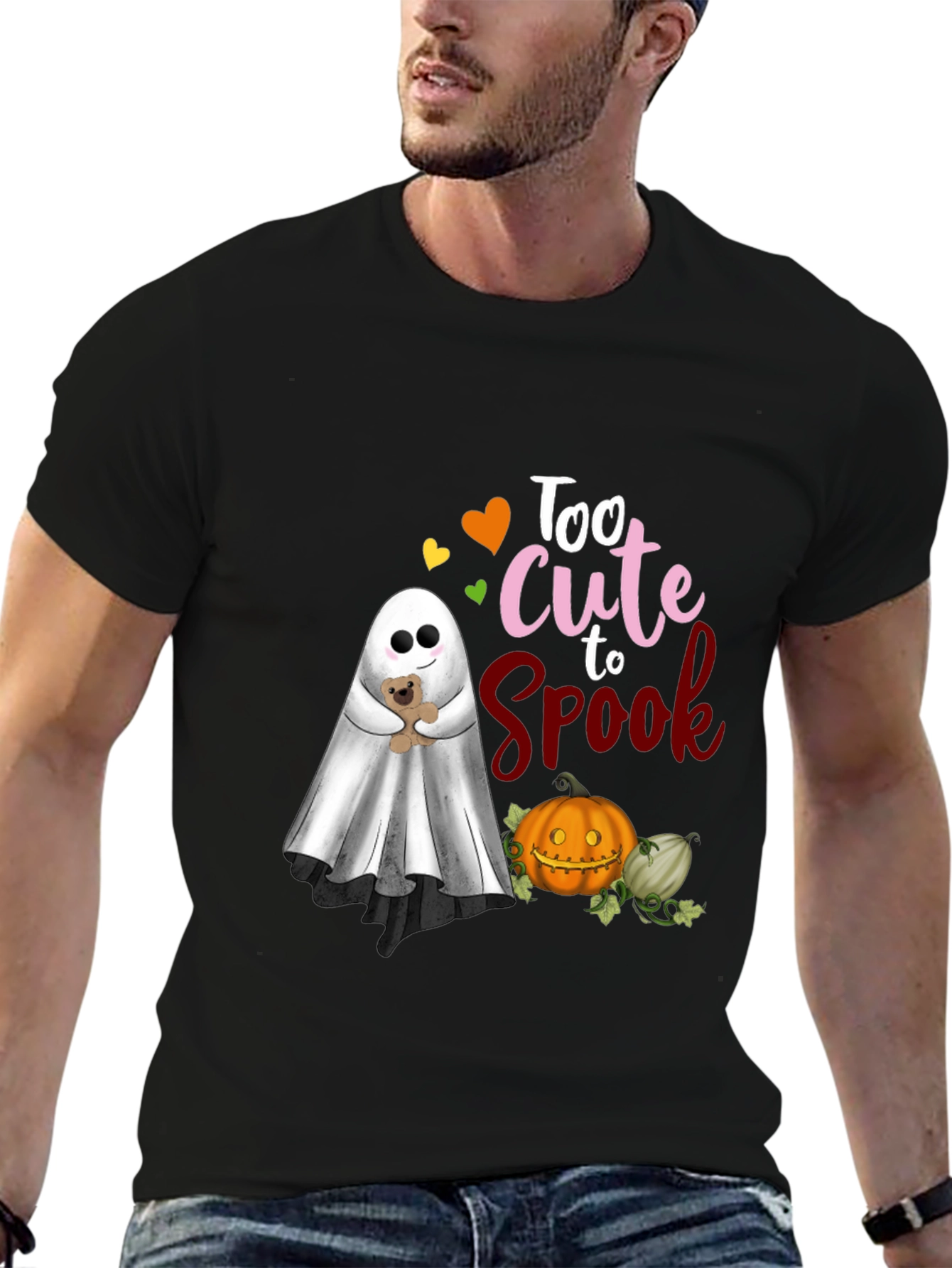 Too Cute to Spook Halloween T-Shirt