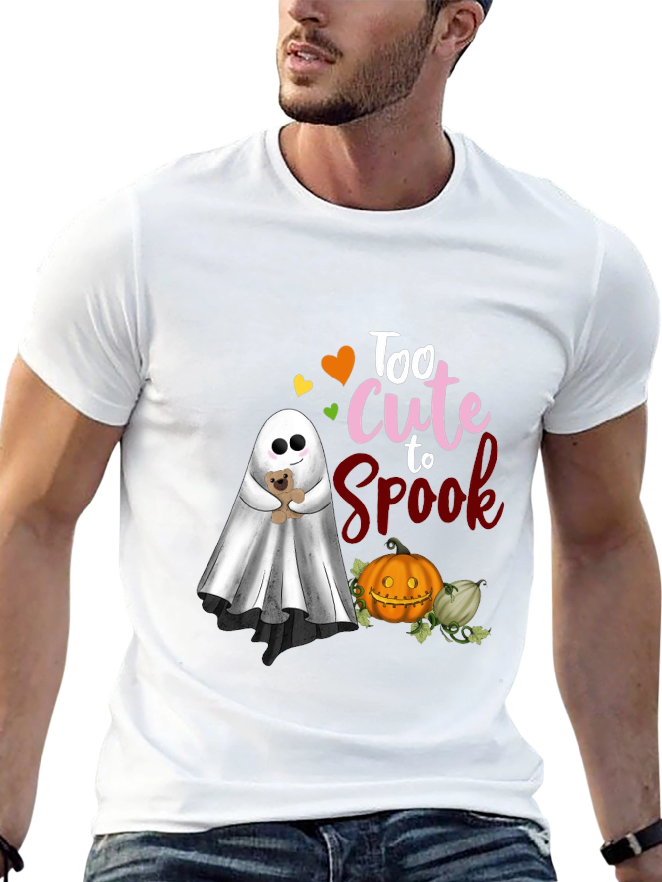 Too Cute to Spook Halloween T-Shirt