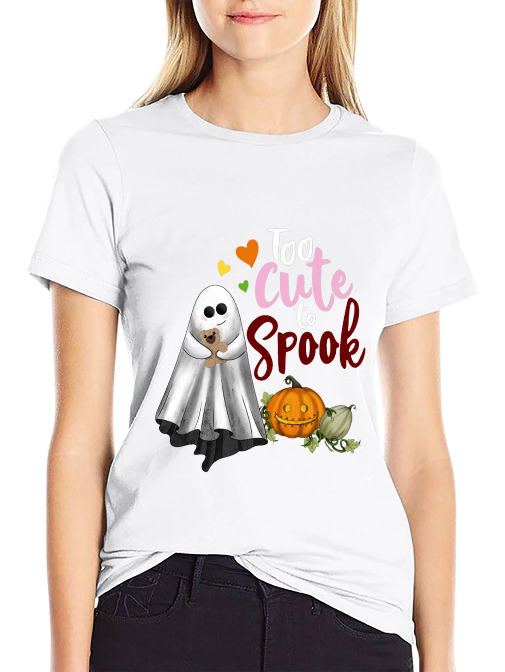 Too Cute to Spook Halloween T-Shirt
