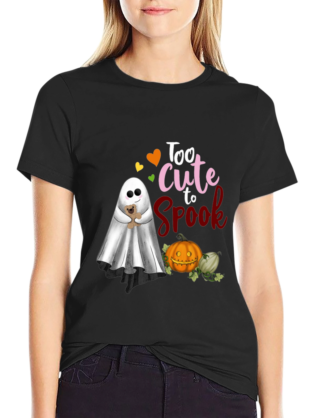 Too Cute to Spook Halloween T-Shirt