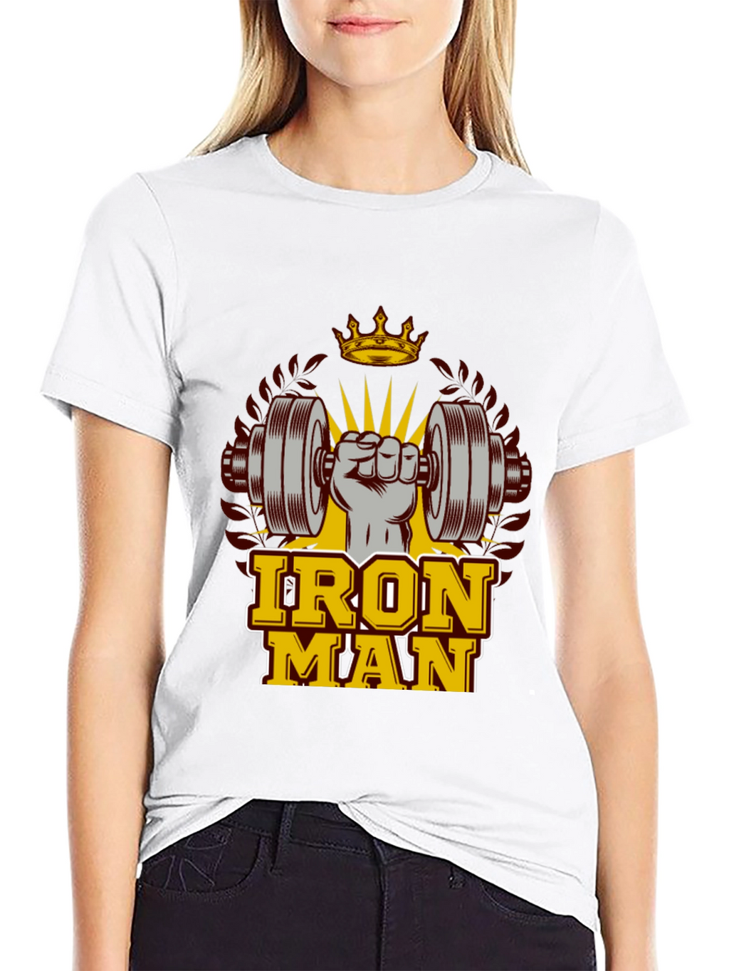 Iron Man Gym Workout T-Shirt