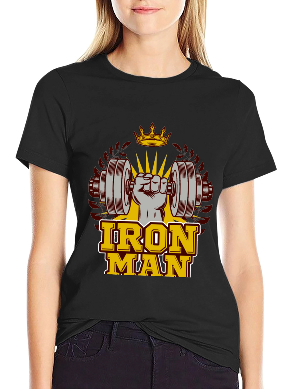 Iron Man Gym Workout T-Shirt