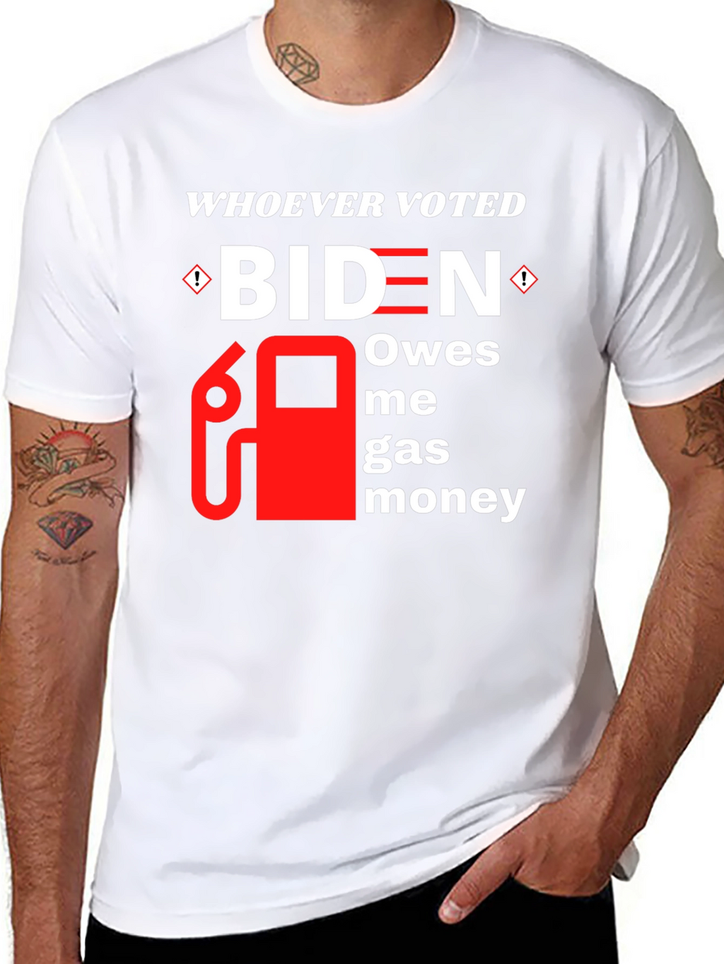 Biden Gas Money T-Shirt Funny Political Tee