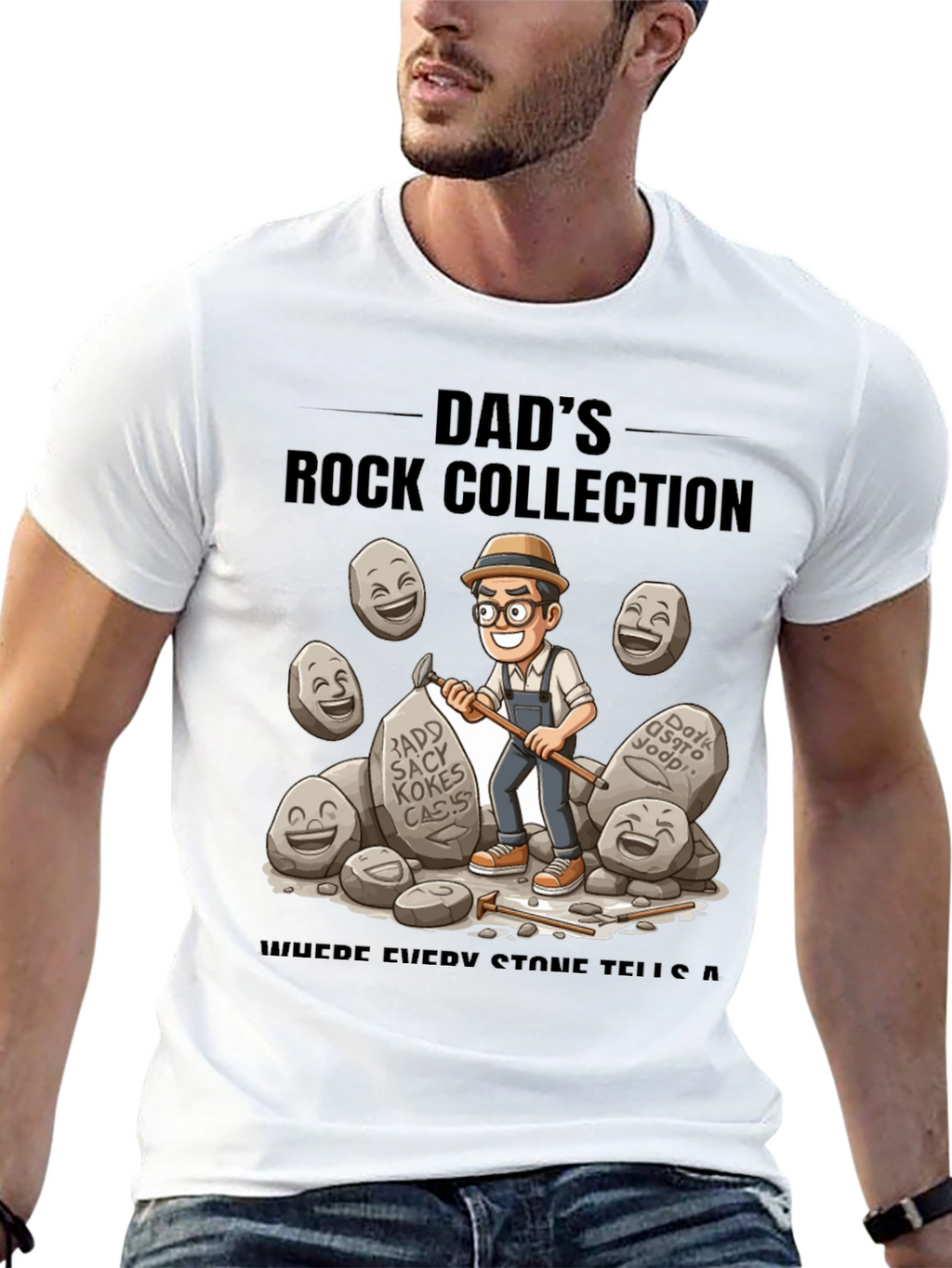 Dads Rock Collection Graphic Tee