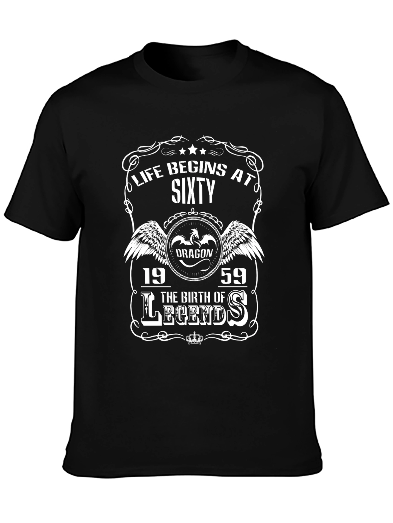 Life Begins at Sixty T-Shirt