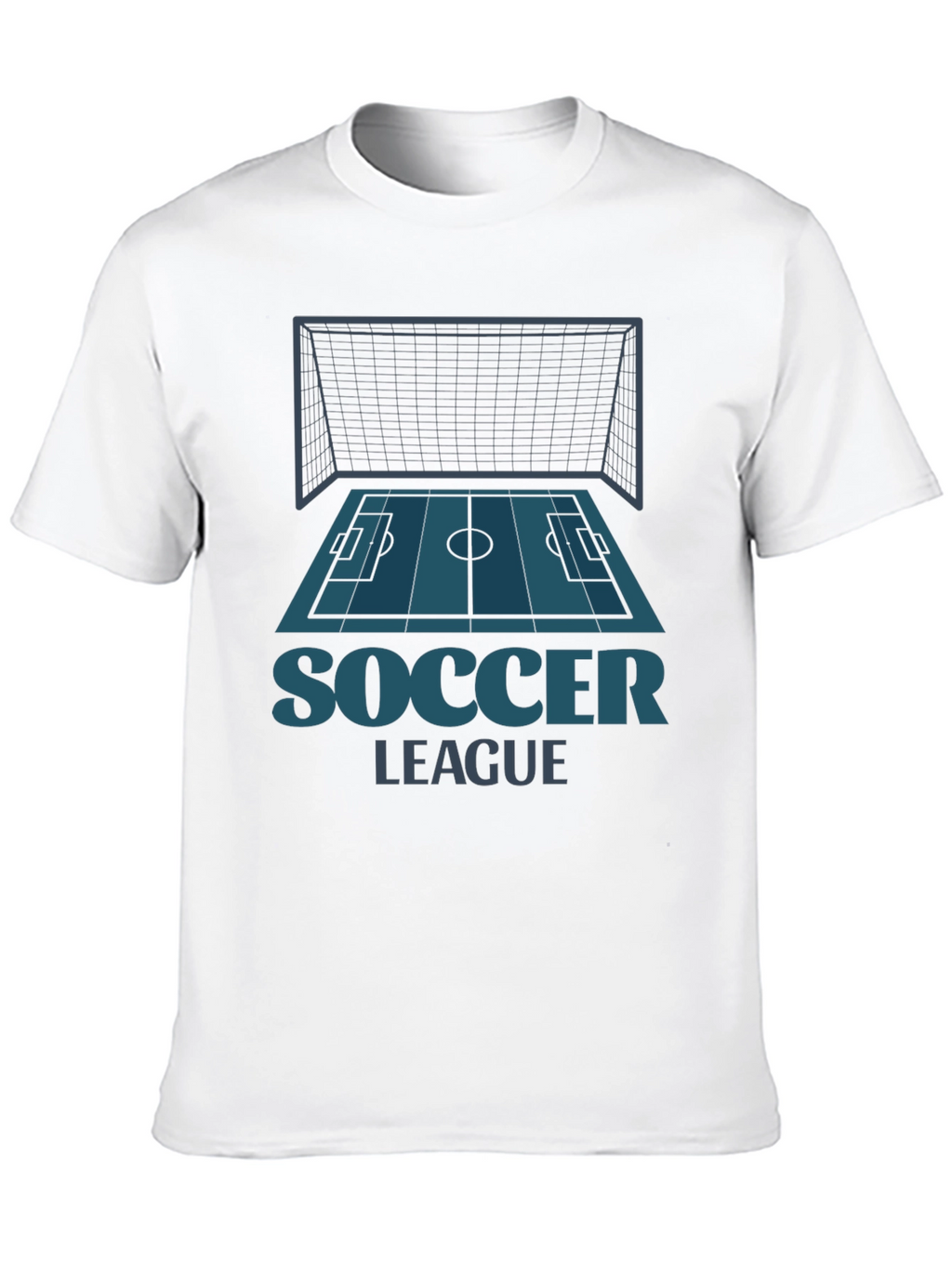 Soccer League Graphic Tee - Black