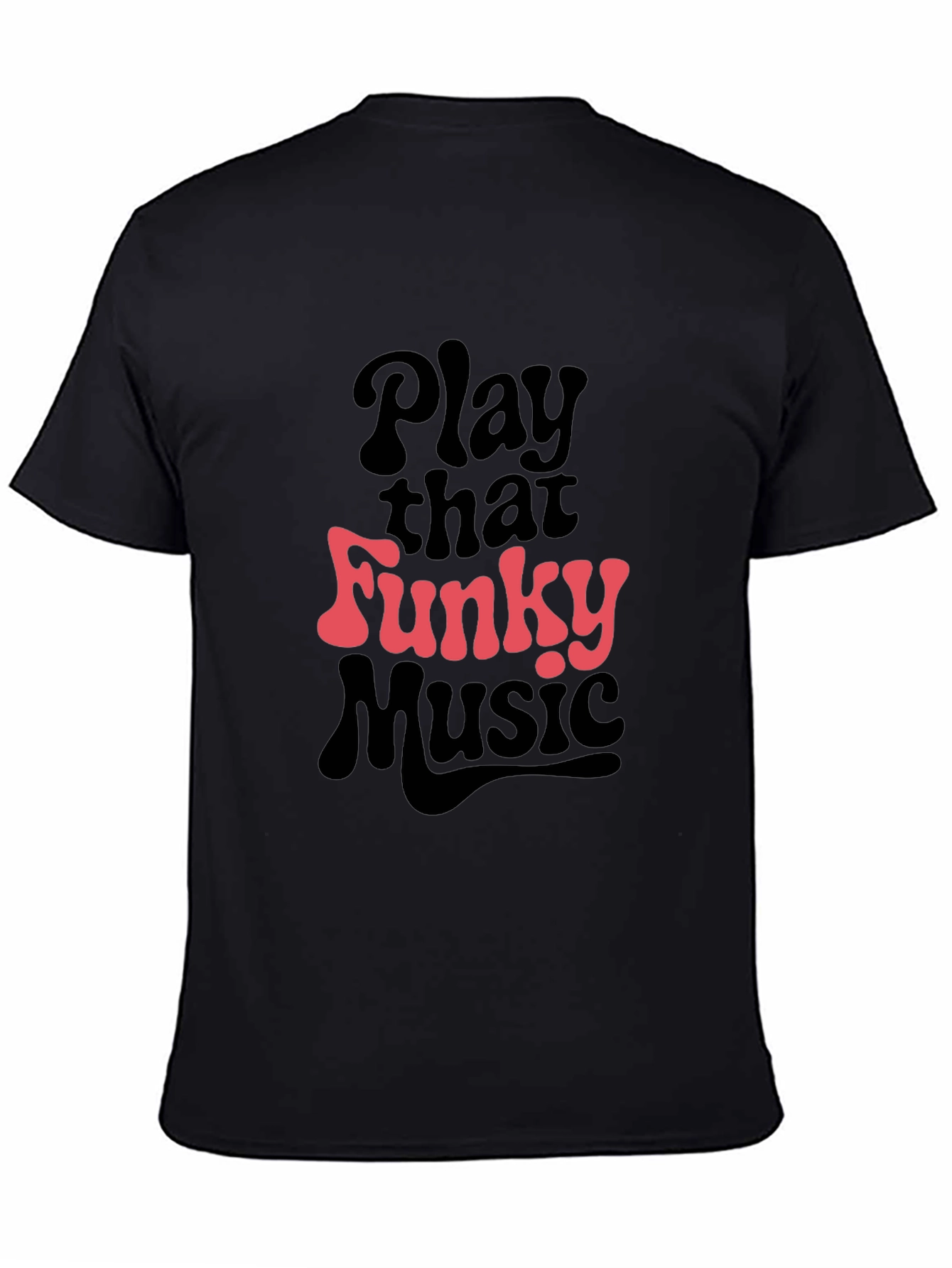 Funky Music Graphic Tee - Retro Style