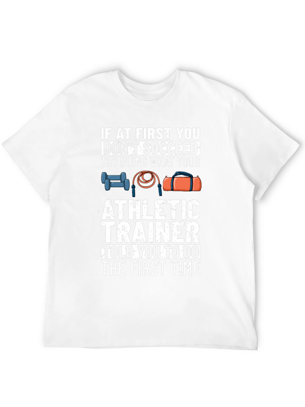 Athletic Trainer Graphic T-Shirt - Workout Gym Tee