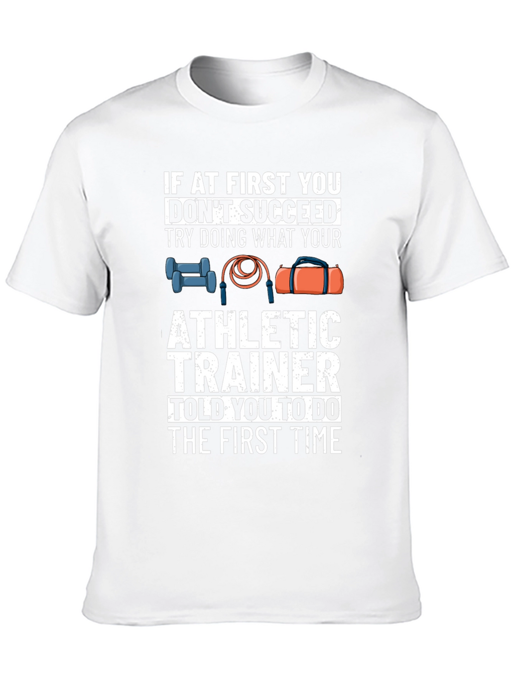 Athletic Trainer Graphic T-Shirt - Workout Gym Tee