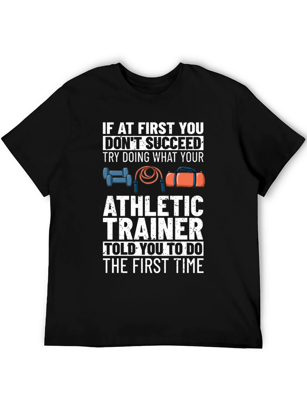 Athletic Trainer Graphic T-Shirt - Workout Gym Tee