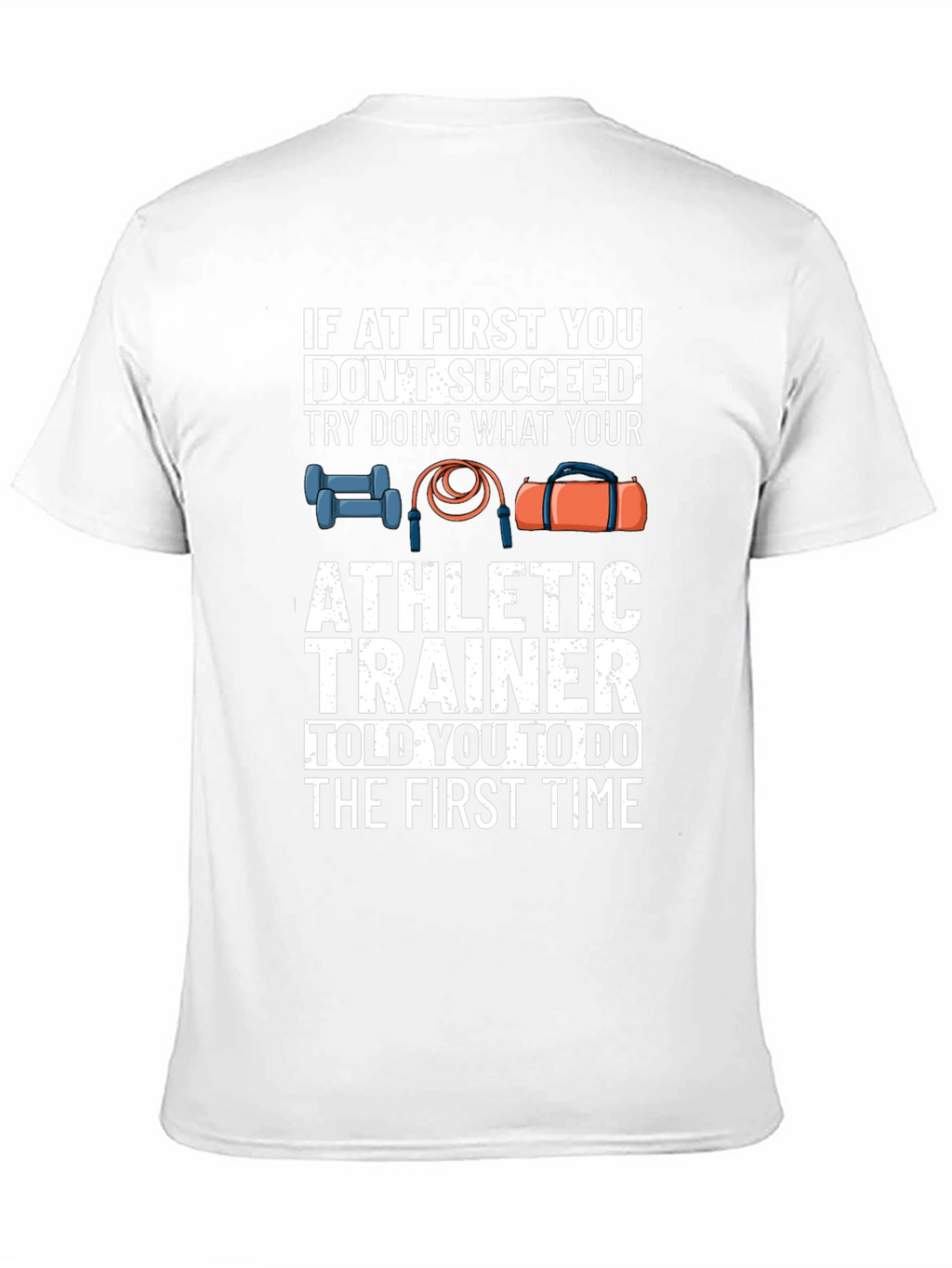 Athletic Trainer Graphic T-Shirt - Workout Gym Tee