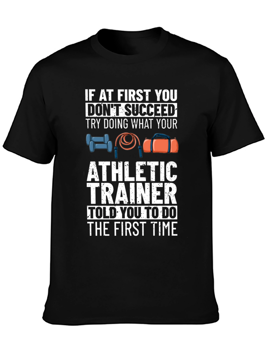 Athletic Trainer Graphic T-Shirt - Workout Gym Tee