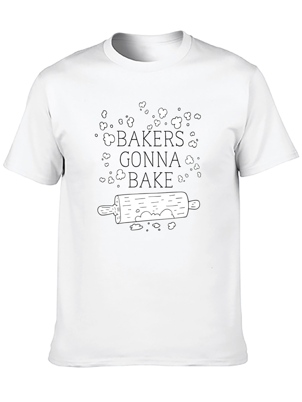 Bakers Gonna Bake T-Shirt - Rolling Pin Graphic Tee