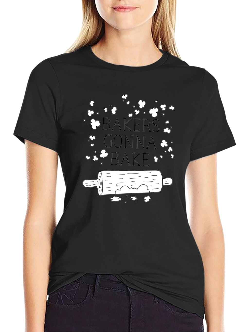 Bakers Gonna Bake T-Shirt - Rolling Pin Graphic Tee