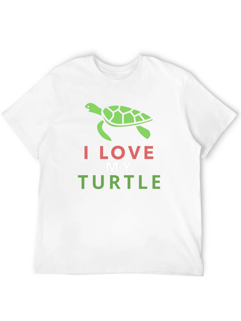 I Love My Turtle Graphic Tee
