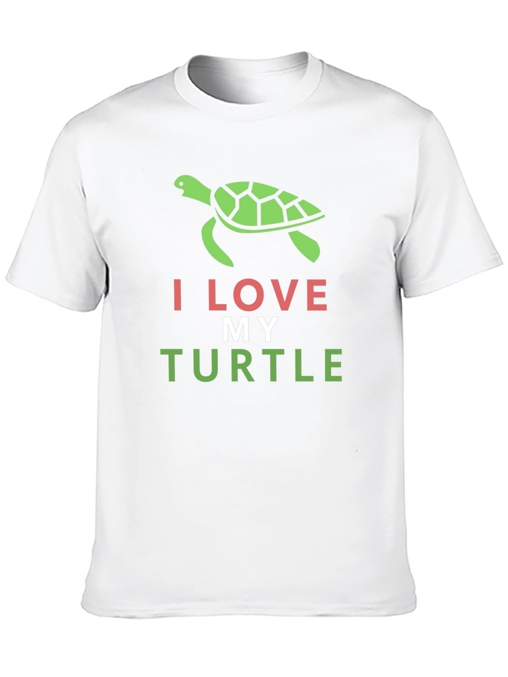 I Love My Turtle Graphic Tee