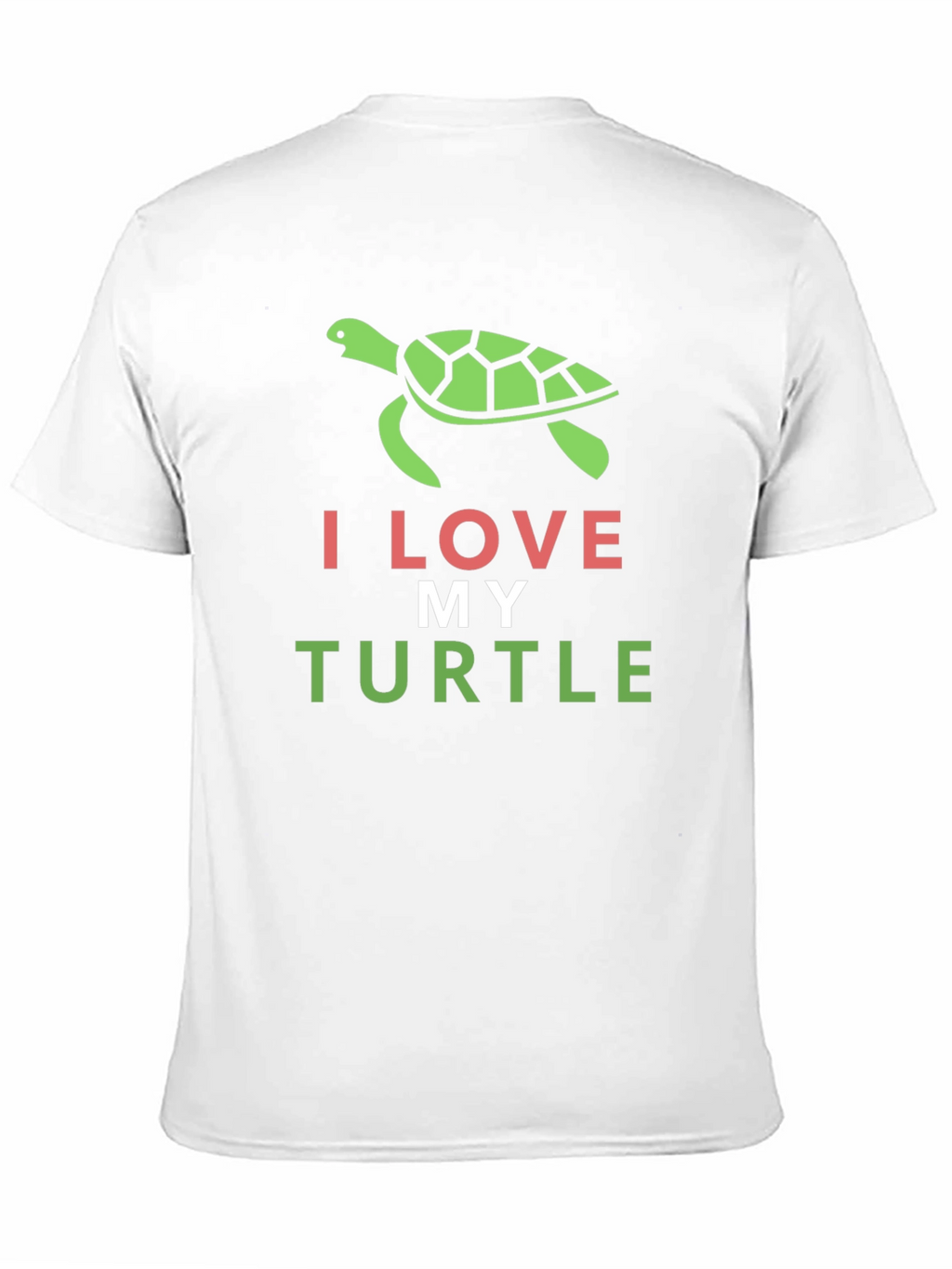 I Love My Turtle Graphic Tee