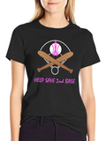 Help Save 2nd Base Baseball T-Shirt